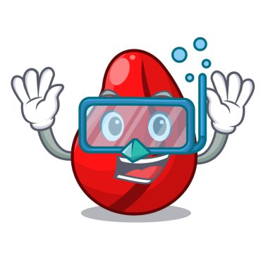 Bütün kurutulmuş kola cevizi dalış karakteri