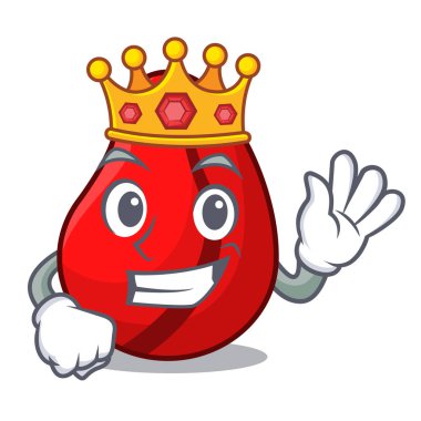 Kral maskot kola cevizi aşçı madde için