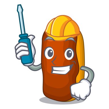 Otomotiv karikatür kek pasta tereyağı çikolatalı dekore edilmiştir.