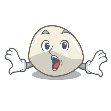 Sürpriz geleneksel İtalyan yemekleri mozzarella peynir maskot