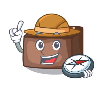 Explorer ev yapımı tatlı kek badem ve krem çizgi film