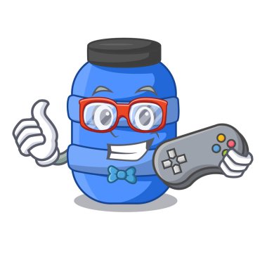 Çöp kuru için oyun çizgi film plastik varil