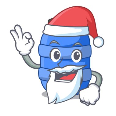 Balık karikatür için Santa plastik varil kapsayıcı