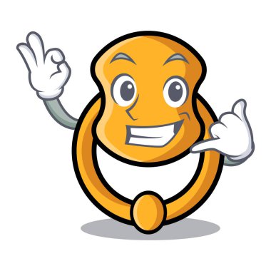 Maskot karikatür vintage kapı tokmağı ararsın