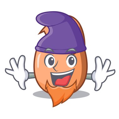 Elf karakter yumurta kat karikatür kırık