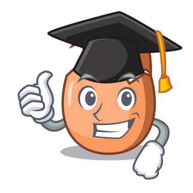 Mezuniyet çiğ yumurta tablo karikatür kırık