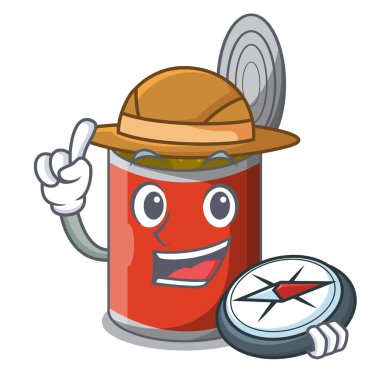 Explorer konserve gıda tablo karikatür