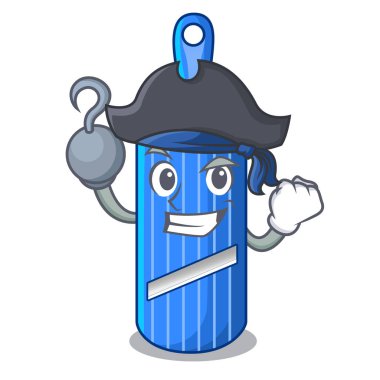 Korsan gıda mandolin dilimleyici karikatür kesti.