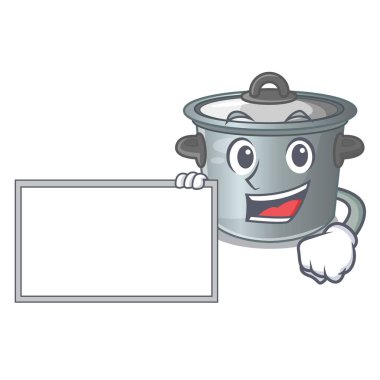 Ahşap masa karikatür kurulu stok pot ile