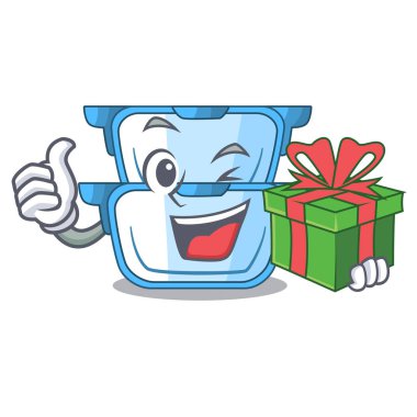 Yemek pişirmek için hediye çizgi film çift kazan ile