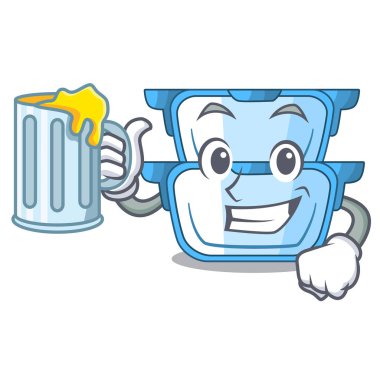 Yemek pişirmek için suyu çizgi film çift kazan ile