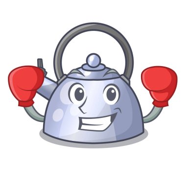 Boks çaydanlık Ocak için ıslık çizgi film