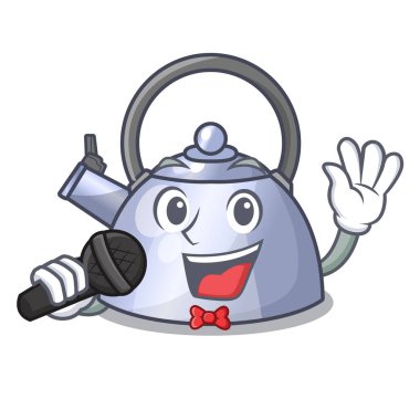 Su ısıtıcısı karikatür soba üst ıslık şarkı