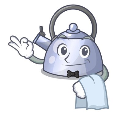 Garson su ısıtıcısı karikatür soba üst ıslık