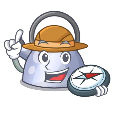 Su ısıtıcısı karikatür soba üst ıslık explorer