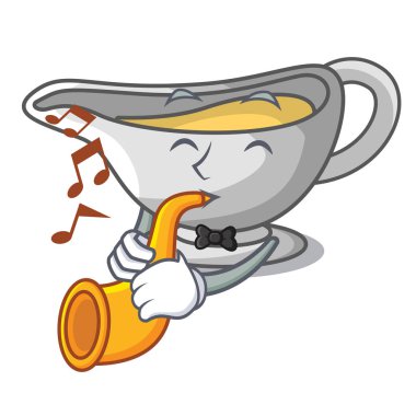 Trompet çizgi film sos tekne ile Türkiye sos ile