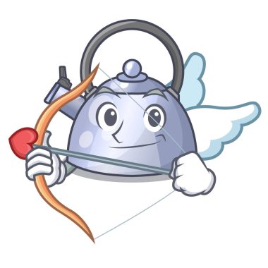 Aşk tanrısı karikatür Ocak için ıslık çaydanlık