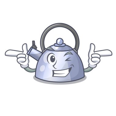 İçki çelik ıslık çaydanlık karakter wink