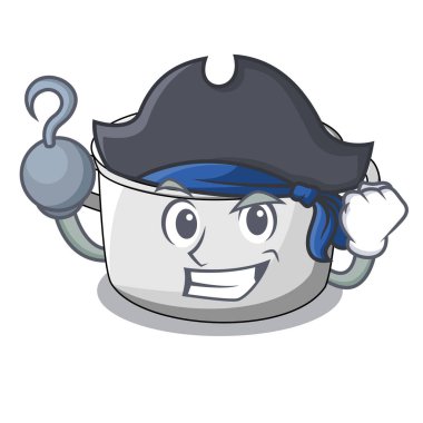 Korsan sebze çorbası pot karikatür makarna ile