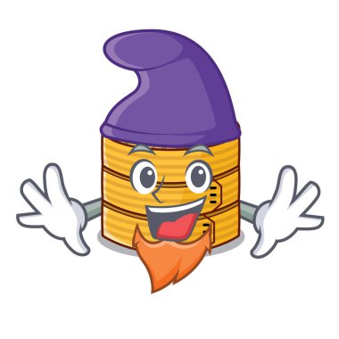 Elf karakter gıda aracı için Bambu Buğulama