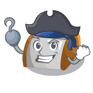 Korsan karikatür konteyner ekmek kutusu tablo