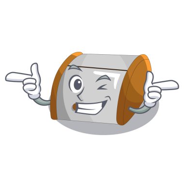 Wink karakteri modern plastik ekmek kutusu kutusunu