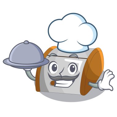 Şef gıda konteyner yiyecek ekmek kutusu deposundaki ile