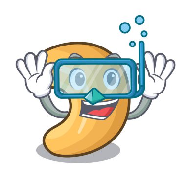 Dalış kaşu fındık tuzlu karikatür kavrulmuş