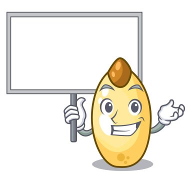 Yönetim Kurulu sedir somun karikatür ahşap masaya getirmek