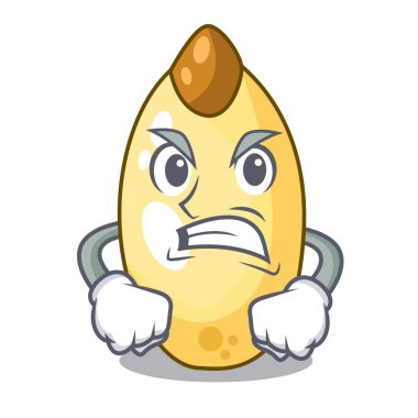 Kızgın sedir çam fıstığı bir karikatür