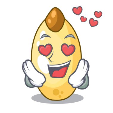 Aşk sedir çam fıstığı içinde bir karikatür