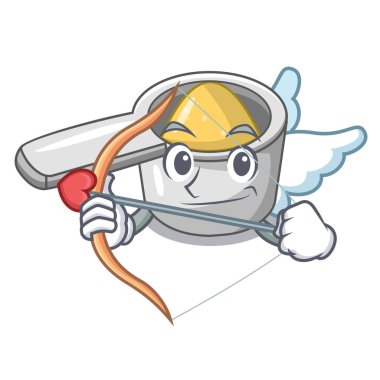 Aşk tanrısı Çelik kaşık karikatür tablosundaki ölçme