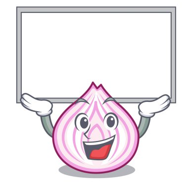 Yarım dilim soğan çizgi kesim panosu kurma