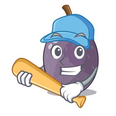 İskambil beyzbol kadife Demirhindi Meyve tabağı karikatür