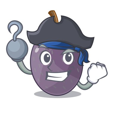 Korsan kadife Demirhindi Meyve tabağı karikatür