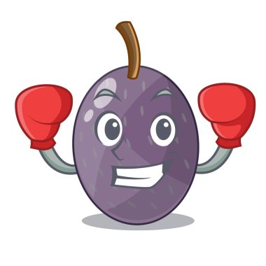 Kadife Demirhindi Meyve tabağı karikatür boks