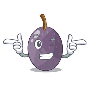 Wink kadife Demirhindi Meyve şişe cam karikatür