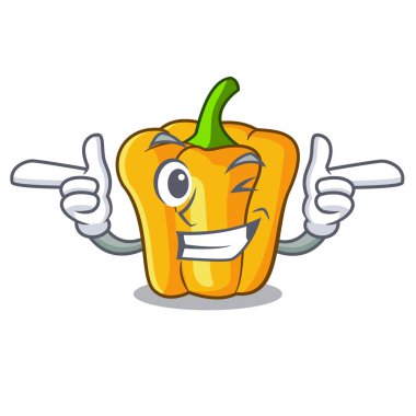 Wink çizgi film içinde belgili tanımlık çarşı'deki taze sarı biber