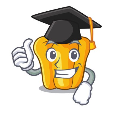 Mezuniyet çizgi film içinde belgili tanımlık çarşı'deki taze sarı biber