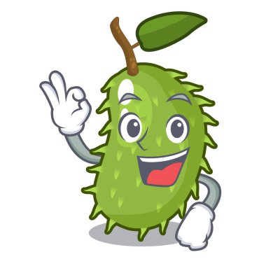 Karakter olgun soursop meyve suyu için Tamam