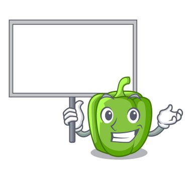 Yönetim Kurulu yeşil biber tabak karakteri getirmek