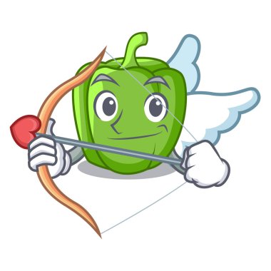 Aşk tanrısı yeşil biber tabak karakter