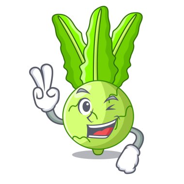 İki karakter alabaşlar ahşap bir masa üzerinde parmak