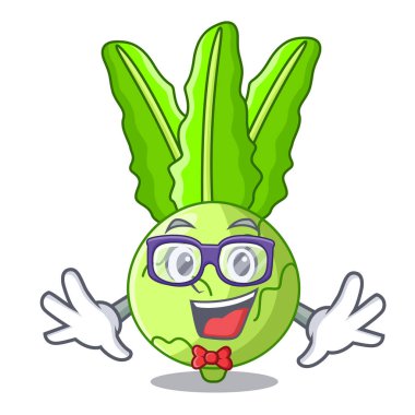 Geek karakter alabaşlar ahşap bir masa üzerinde