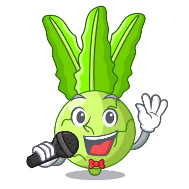 Yemek yiyecek taze organik alabaşlar çizgi film şarkı