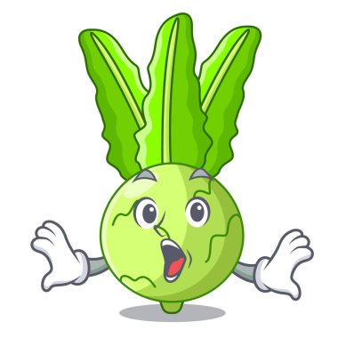 Yemek yiyecek taze organik alabaşlar çizgi film şaşırttı