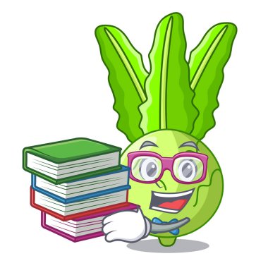 Öğrenci kitap taze lahana alabaşlar maskotu Tarih ile