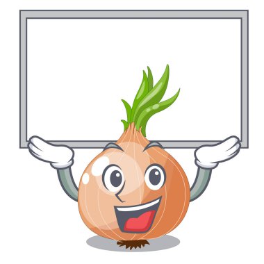 Kadar yönetim kurulu bir çizgi film kutusu çiğ soğan