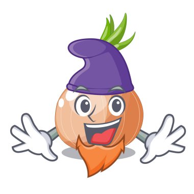 Elf çiğ soğan bir çizgi film kutusunda