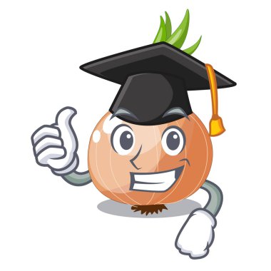 Mezuniyet karakter taze sebze soğan içinde belgili tanımlık çarşı